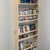 Montessori Çocuk Odası Kitaplığı Ahşap Ham Verniksiz Doğal